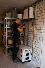 Sunnix thuisbatterij 20kwh incl. 10kw hybride omvormer, Ophalen of Verzenden, Nieuw, Compleet systeem, 200 wattpiek of meer