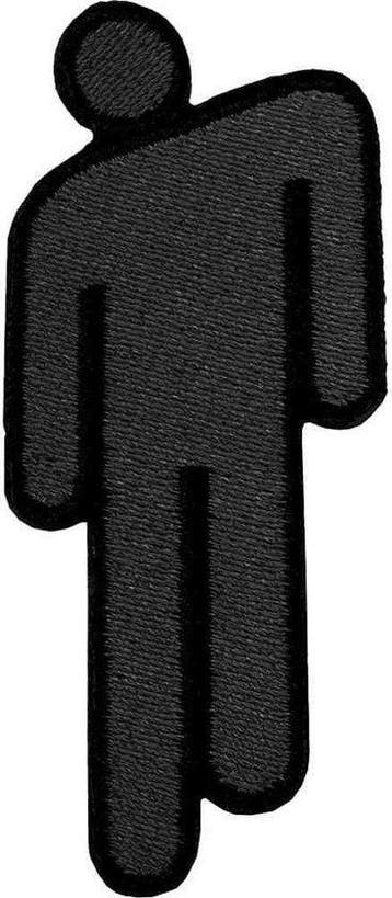 Billie Eilish - Black Blohsh - patchofficiële merchandise, Verzamelen, Ophalen of Verzenden, Nieuw, Kleding