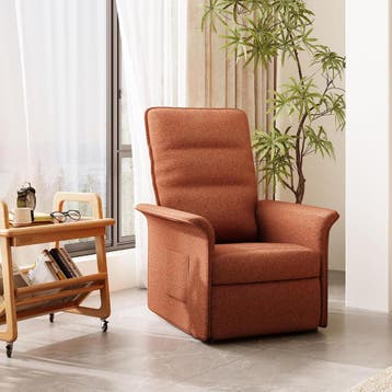 Fauteuil met armleuning - Relaxfauteuil - Relaxstoel - Elekt, Huis en Inrichting, Verzenden, Zo goed als nieuw