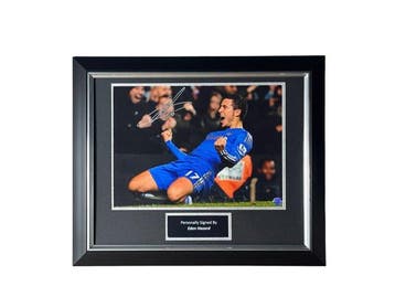 Premier League - Eden Hazard Signed Chelsea Football Photo:, Nieuw