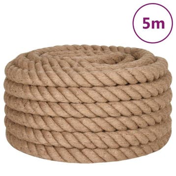 Touw Jute 50mm - 5m | Tweedekansje | OP=OP, Ophalen of Verzenden, Zo goed als nieuw