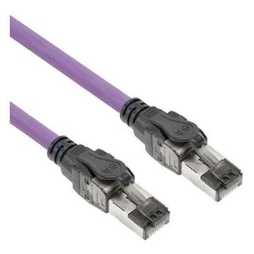 Netwerkkabel | Cat6a S/FTP | ACT | 65 meter (Paars), Verzenden, Nieuw