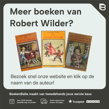 Het kleine huis in het grote bos - Robert Wilder, Verzenden, Gelezen, Robert Wilder
