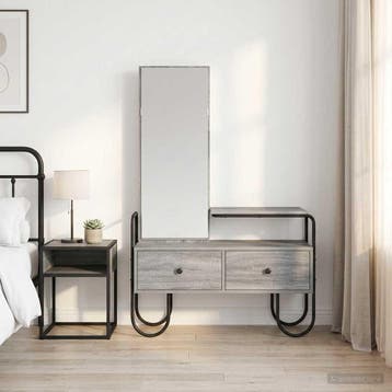 vidaXL Plafondtafel Grijs Sonoma 100 x 36,5 x 136 cm Bewerkt, Verzenden, Nieuw