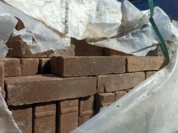 17x pallet Gevelstenen, Nieuw