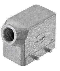 Harting 10B Zij-Ingang Kap M20 Aluminium - 19300101520, Verzenden, Nieuw, Overige typen