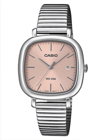 Casio Womens Watch Stainless Steel Rose, Verzenden, Nieuw
