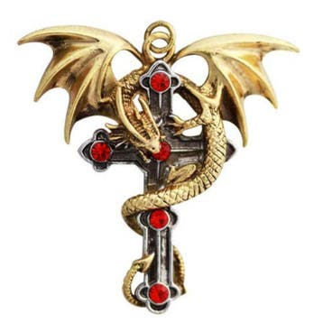 Carpe Noctum, Draken sieraden van Anne Stokes, Overige materialen, Nieuw, Ophalen of Verzenden, Zilver
