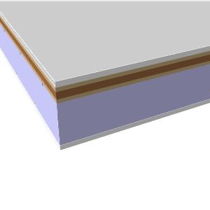 Serviceluik 800x900mm wit - rechts, met paneel pm, Ophalen of Verzenden, Nieuw