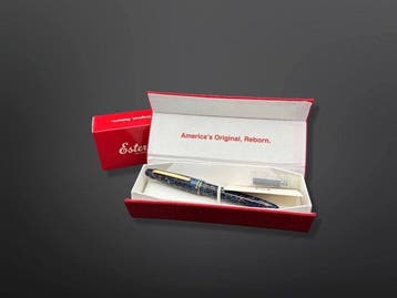 Esterbrook - Estie Nouveau Blue Gold - Medium (M) Nib -, Nieuw