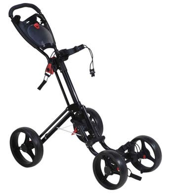FastFold Quad Compact  4 wiel golftrolley TopDeal, Sport en Fitness, Golf, Ophalen of Verzenden, Nieuw, Golfkar, Overige merken