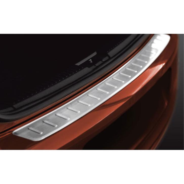 RVS Achterbumperprotector  Volkswagen Polo V 6R 2009- Ribs, Auto-onderdelen, Carrosserie en Plaatwerk, Ophalen of Verzenden
