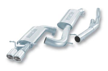 Borla 00-02 Audi S4 2.7L 6cyl AWD SS Catback Exhaust, Auto-onderdelen, Uitlaatsystemen, Ophalen of Verzenden, Nieuw