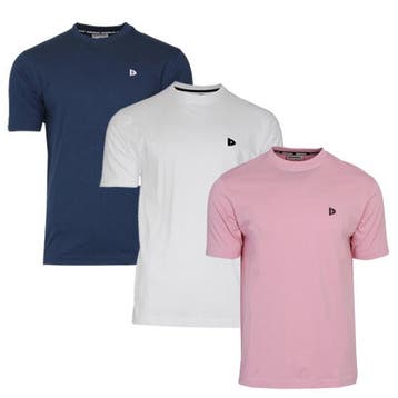 Donnay Donnay Heren - 3-Pack - T-Shirt Vince -, Verzenden, Nieuw