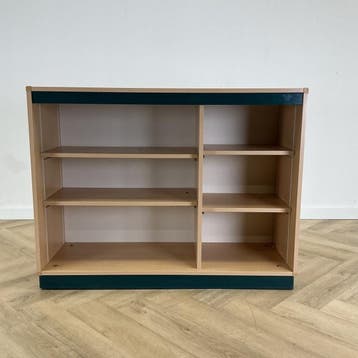 Galvanitas verrijdbare schoolkast vv 4 legborden  92x129x42, Ophalen of Verzenden, Gebruikt