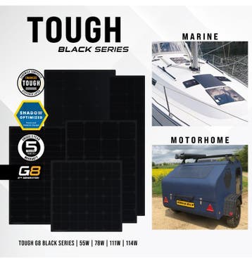 Tough G8 114 Watt Black Zonnepaneel, Ophalen of Verzenden, Nieuw