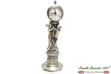 Giuliano Ottaviani opera in lastra argento 800 - sculptuur,, Antiek en Kunst