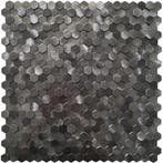 Zelfklevende Mozaïek Tegel - Afimera Mini Hexagon - Gunmetal, Ophalen of Verzenden, Nieuw