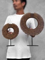 Decoratief ornament (2) - NO RESERVE PRICE - Pair of caramel, Antiek en Kunst