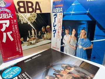 ABBA - 3 x Japanese LPs - ABBA; Voulez-Vous; Arrival -, Nieuw in verpakking