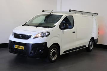 Peugeot Expert 2.0 BlueHDI 122PK L3 EURO 6, Gebruikt, Leder en Stof, Wit, Lease