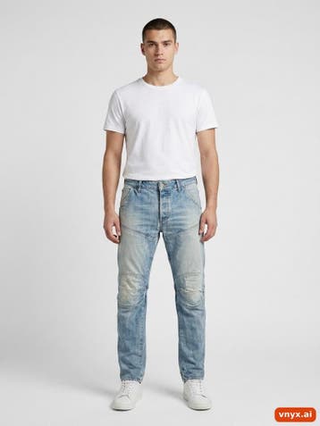 G-Star RAW Jeans Heren maat WW34 / L32 Blauw Vintage, Ophalen of Verzenden, Nieuw