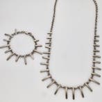 Zonder minimumprijs - 2-delige sieradenset Zilver, Sieraden, Tassen en Uiterlijk, Antieke sieraden
