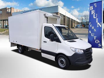 Zakelijke Lease |  Mercedes-Benz Sprinter 314 CDI AUTM. EURO, Automaat, Stof, Gebruikt, Wit