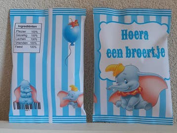 traktatie trakteren littledutch geboortebedankjes snoeptaart, Ophalen of Verzenden, Nieuw, Feestartikel, Overige