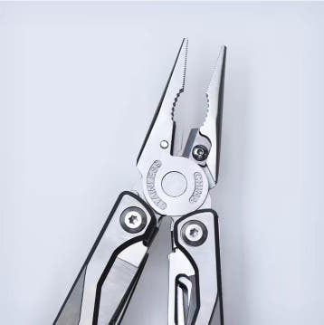 Multitool Tang Titanium Opvouwbaar met Mes Schaar Bits, Verzenden, Nieuw