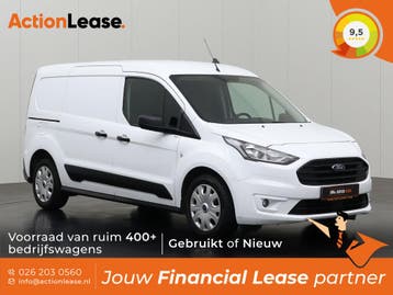 Ford Transit Connect Bestelbus L2 H1 2024 Benzine, Auto's, Ford, Zwart, Wit, Handgeschakeld, Nieuw