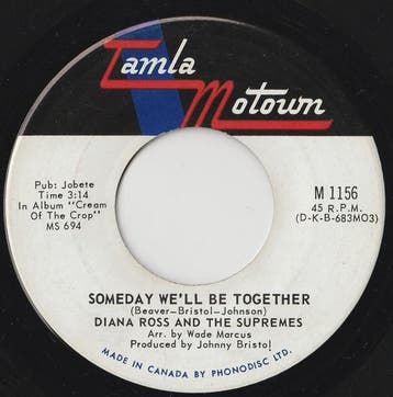 vinyl single 7 inch - Diana Ross And The Supremes - Somed..., Verzenden, Zo goed als nieuw, 7 inch, Pop