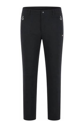 Luhta Broek in maat 40 Zwart, Luhta, Verzenden, Zo goed als nieuw, Zwart