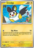 Emolga 069/167 reverse holo Twilight Masquerade, Ophalen of Verzenden, Nieuw, Losse kaart, Foil