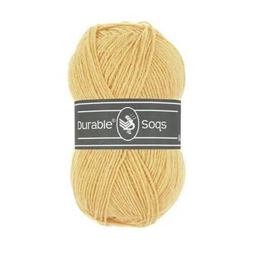 Durable Soqs 409 Bleached sand - Haakgaren / Breigaren, Ophalen of Verzenden, Nieuw, Breien of Haken, Wol of Garen