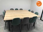 Vergadertafel Vierkant - 160x160 - Onderstel naar keuze -..., Vergader- of Presentatieruimte, Ophalen of Verzenden, Gebruikt, Tafel