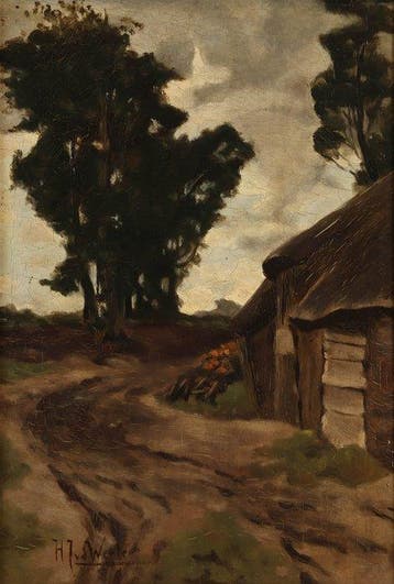 Herman van der Weele (1852-1930) - Schaapskooi