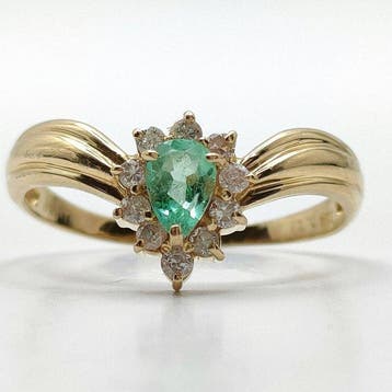 Ring - 18 karaat Geel goud, Sieraden, Tassen en Uiterlijk, Ringen, Nieuw