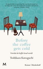 Before the coffee gets cold / Voordat de koffie koud wordt /, Verzenden, Gelezen, Toshikazu Kawaguchi