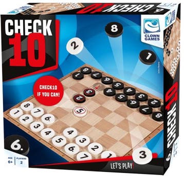 Clown Games - Check 10 | Clown Games - Gezelschapsspellen, Hobby en Vrije tijd, Verzenden, Nieuw