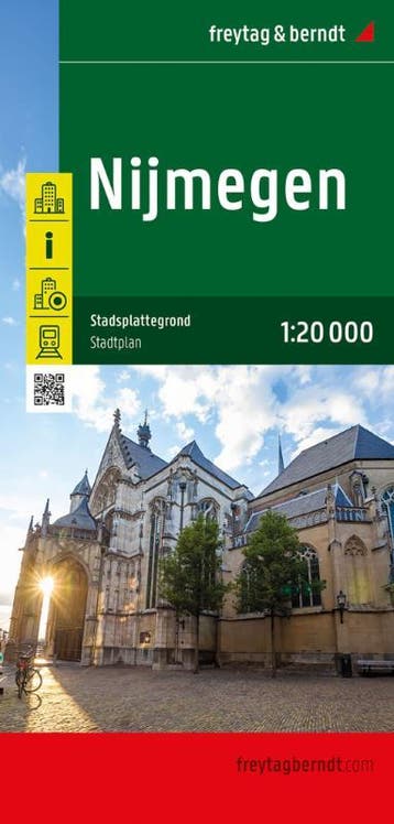Nijmegen Stadsplattegrond Ffb | Nieuw, Boeken, Atlassen en Landkaarten, Ophalen of Verzenden, Nieuw, ...