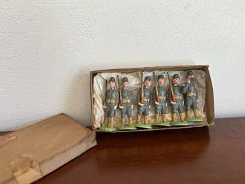 Lineol/Elastolin/Erzgebirge? - Speelgoed figuur Boîte, Nieuw