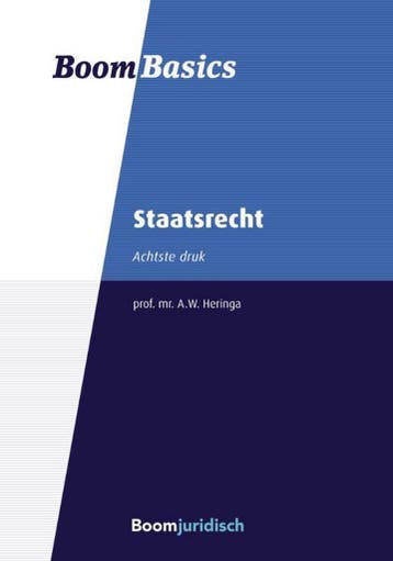 9789462907409 Boom Basics  -   Staatsrecht | Tweedehands, Boeken, Verzenden, Zo goed als nieuw, Aalt Willem Heringa