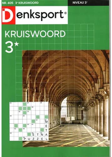 Denksport Kruiswoord - 3* 405 2025, Verzenden, Nieuw, Sport en Vrije tijd