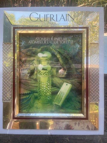 Guerlain Paris - Guerlain parfumeur - Reclamebord - PLV, Antiek en Kunst