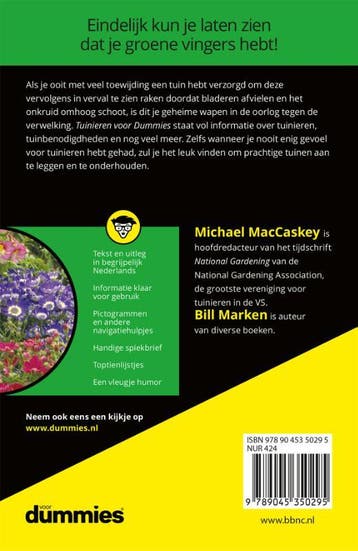 Tuinieren voor dummies / Voor Dummies 9789045350295, Verzenden, Gelezen