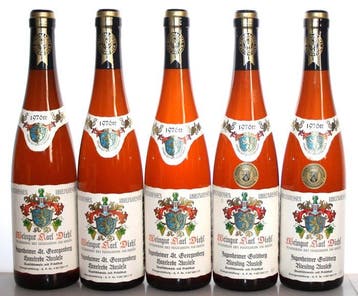 1976 Riesling Auslese + Huxelrebe Auslese - Jugenheimer, Nieuw