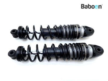 Achter Schokbreker Set Harley-Davidson XL 883 N Sportster, Verzenden, Gebruikt