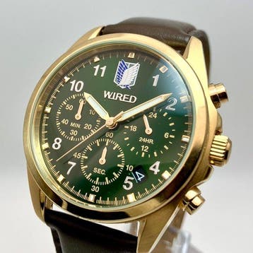 Seiko - WIRED × Attack on Titan “Levi” Limited Edition No.