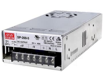 12volt 16.7A Output 200 watt - Forced Air Cooling - Mean, Ophalen of Verzenden, Nieuw
